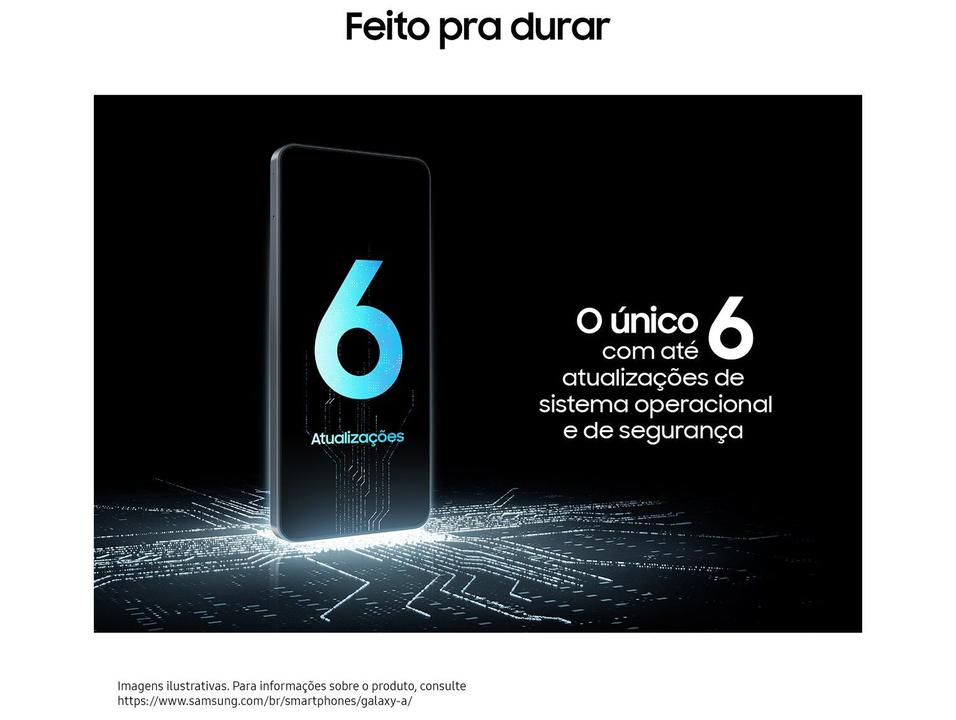 Celular Samsung Galaxy A17 128GB 4GB RAM Cinza 6,7" Câm. Tripla + Selfie 13MP - 6