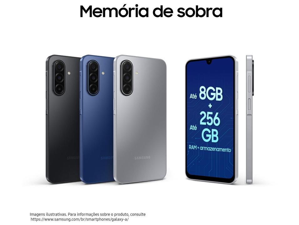 Celular Samsung Galaxy A17 256GB 5G 8GB RAM Preto 6,7" Câm. Tripla + Selfie 13MP - 6