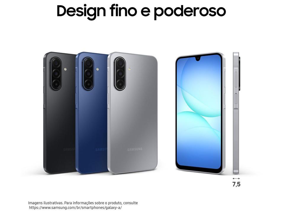 Celular Samsung Galaxy A17 256GB 5G 8GB RAM Preto 6,7" Câm. Tripla + Selfie 13MP - 9