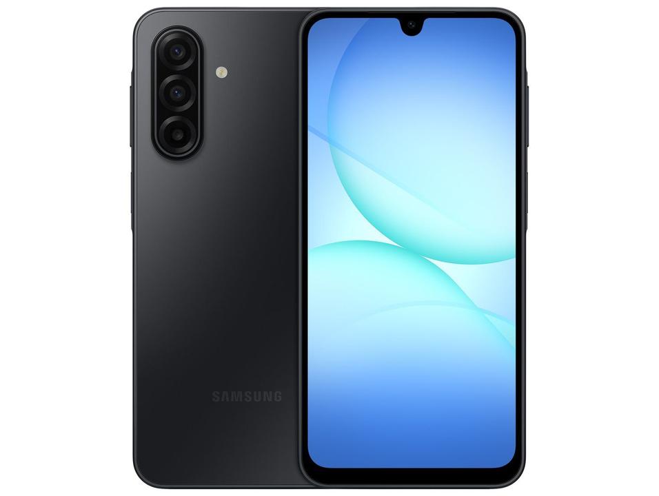 Celular Samsung Galaxy A17 256GB 5G 8GB RAM Preto 6,7" Câm. Tripla + Selfie 13MP - 15