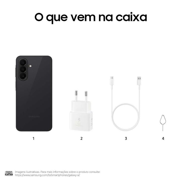 Celular Samsung Galaxy A27 256GB 5G 6GB RAM Preto 6,7" Câm. Tripla Selfie 12MP - 10