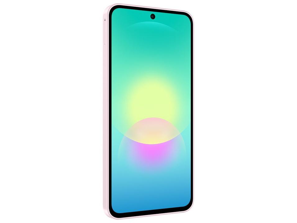 Celular Samsung Galaxy A27 256GB 5G 6GB RAM Rosa 6,7" Câm. Tripla Selfie 12MP - 16