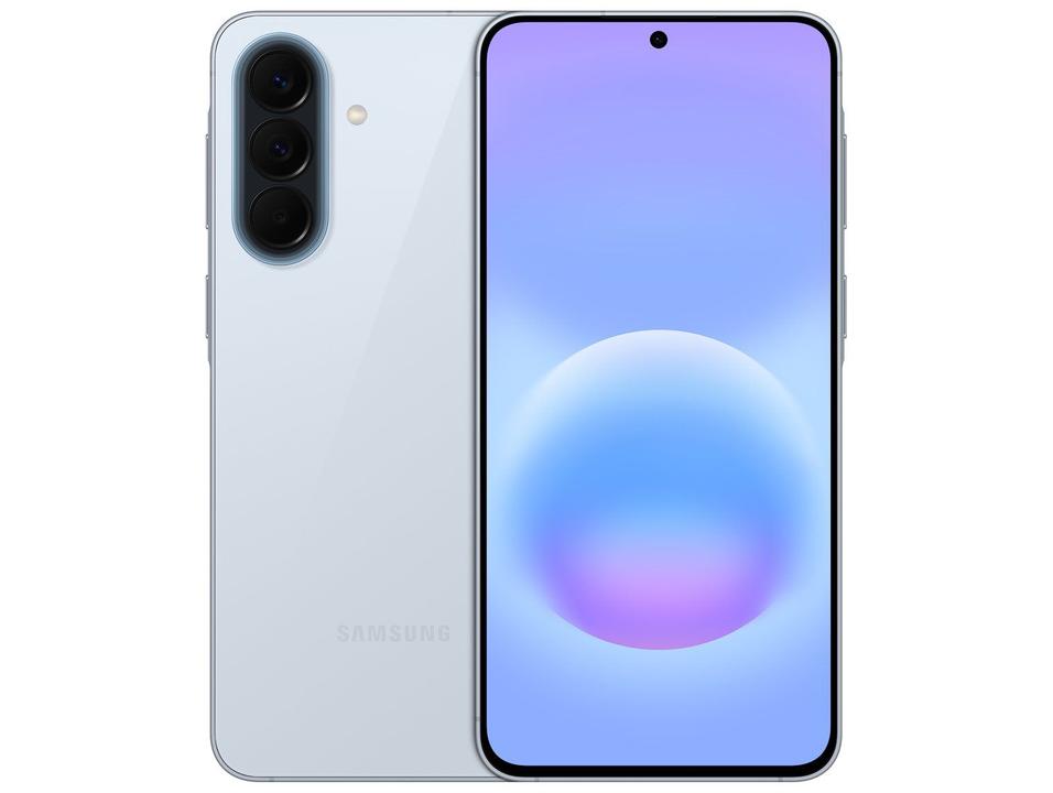 Celular Samsung Galaxy A57 128GB 5G 8GB RAM Azul Claro 6,7" Câm Tripla + Selfie 12MP - 15