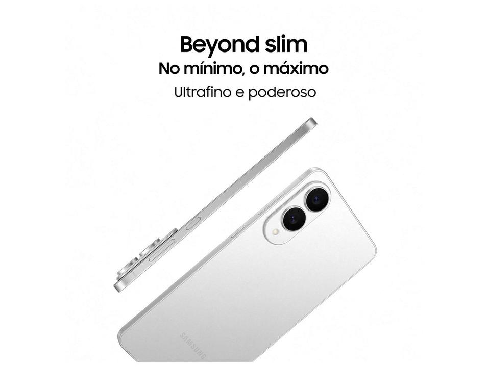Celular Samsung Galaxy S25 Edge 512GB Titânio Prata 5G 12GB RAM 6,7" Câm. Dupla + Selfie 12MP - 2