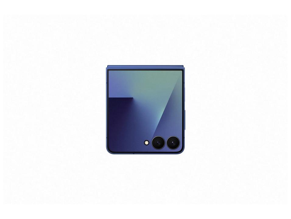 Celular Samsung Galaxy Z Flip7 256GB Azul 5G Tela 6,9" Câm. Dupla 50MP Galaxy AI - 9