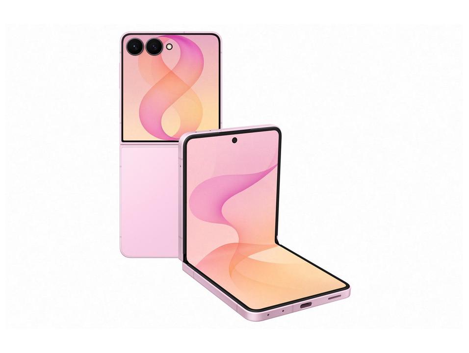 Celular Samsung Galaxy Z Flip8 256GB 12GB RAM Rosa 6,9" Câm. Dupla 50MP O Flip Mais Leve do Mundo - 16
