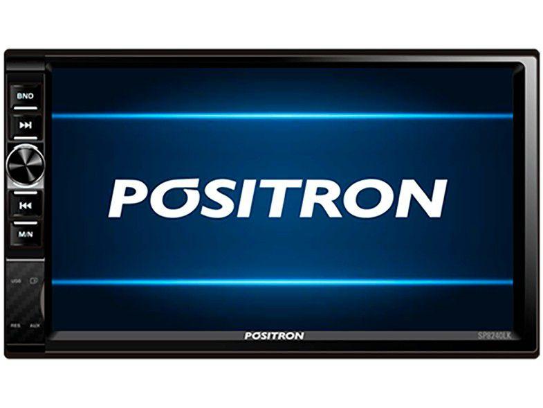Central Multimídia Positron 2 DIN Bluetooth 7” - USB Auxiliar SP8240LK - 2