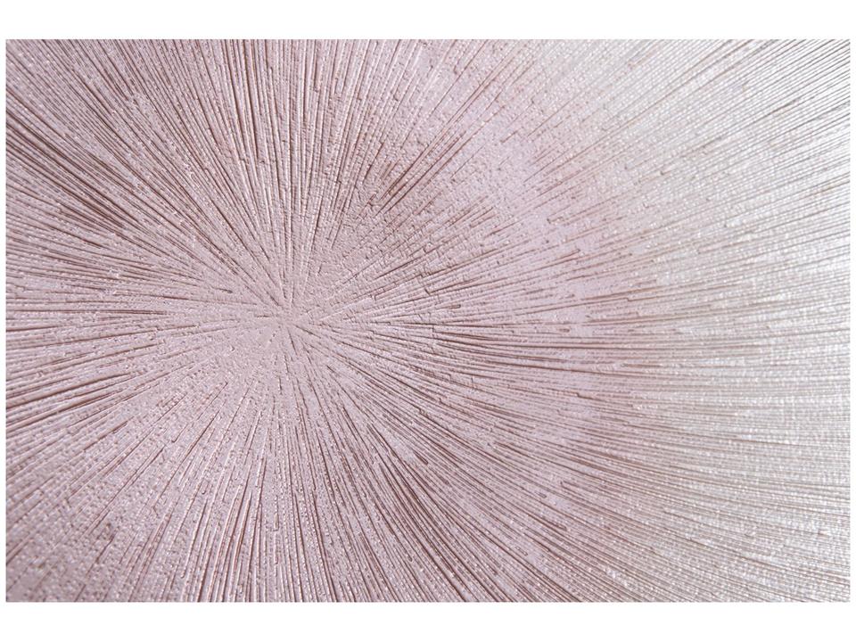 Centro de Mesa de Vidro Oval Nell Rose Gold - 6