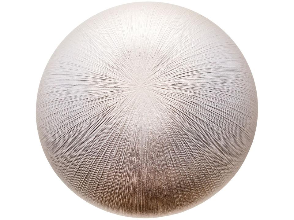 Centro de Mesa de Vidro Oval Nell Rose Gold - 5