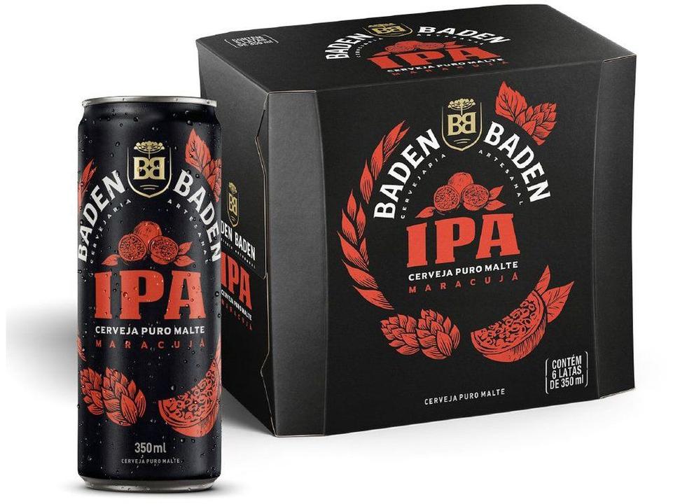 Cerveja Baden Baden IPA Lata 350 ml Pack com 6 Unidades - 4