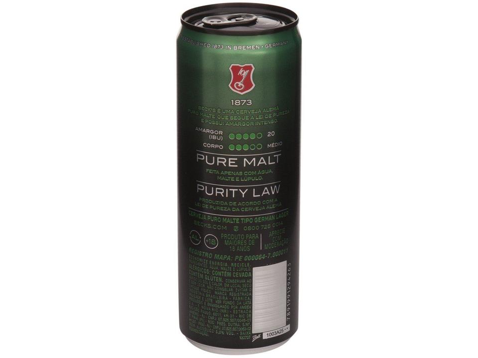 Cerveja Becks Puro Malte Lager Lata 350ml - 3