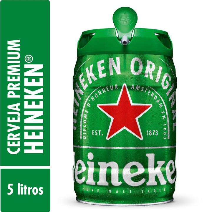Cerveja Heineken Barril 5L - 1