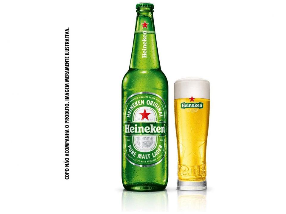 Cerveja Heineken Garrafa 600 ml Pack com 12 Unidades - 9