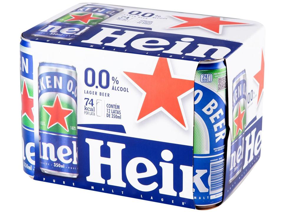 Cerveja Heineken Lager sem Álcool Puro Malte - 4