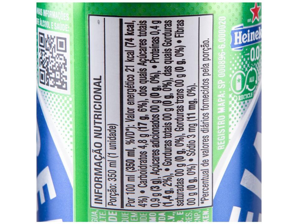 Cerveja Heineken Lager sem Álcool Puro Malte - 8