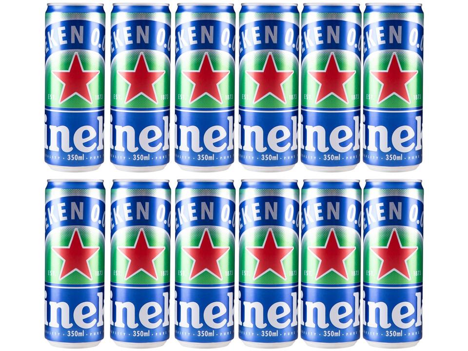Cerveja Heineken Lager sem Álcool Puro Malte - 4