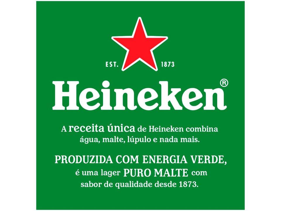 Cerveja Heineken Lata 269ml Pack com 8 Unidades - 2