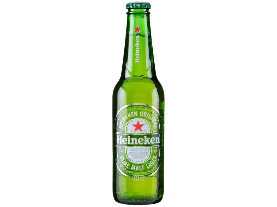 Cerveja Heineken Long Neck 330ml Pack com 6 Unidades - 6