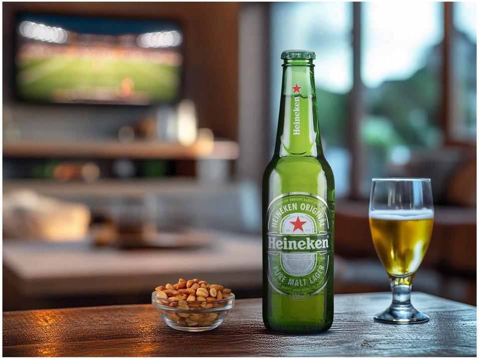 Cerveja Heineken Long Neck 330ml Pack com 6 Unidades - 3