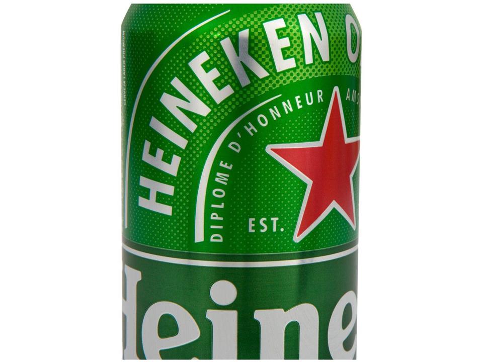 Cerveja Heineken Premium Puro Malte Pilsen Lager - 12 Unidades Lata 350ml - 8