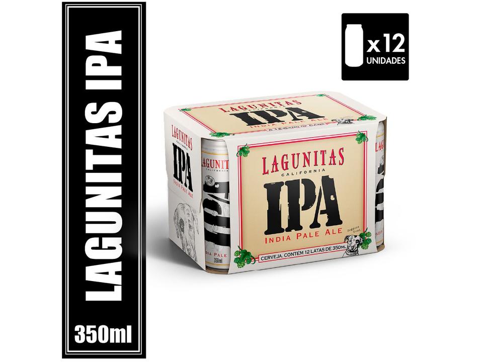 Cerveja Lagunitas Califórnia Puro Malte IPA - 1