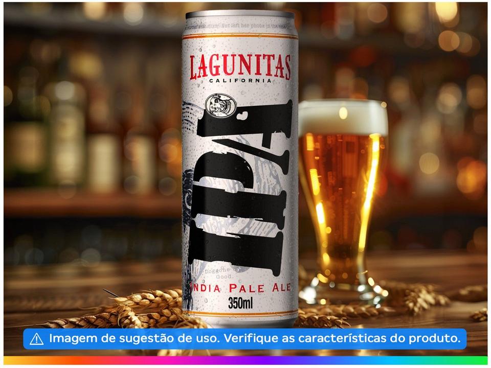 Cerveja Lagunitas Califórnia Puro Malte IPA - 4