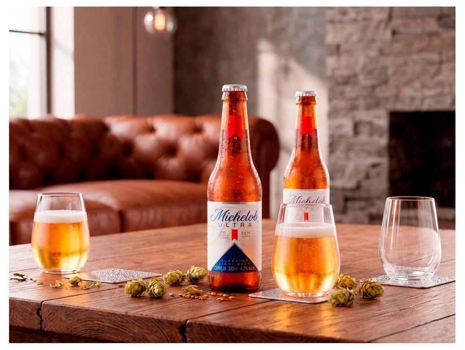 Cerveja Michelob Ultra 6 Unidades Long Neck 330ml - 1