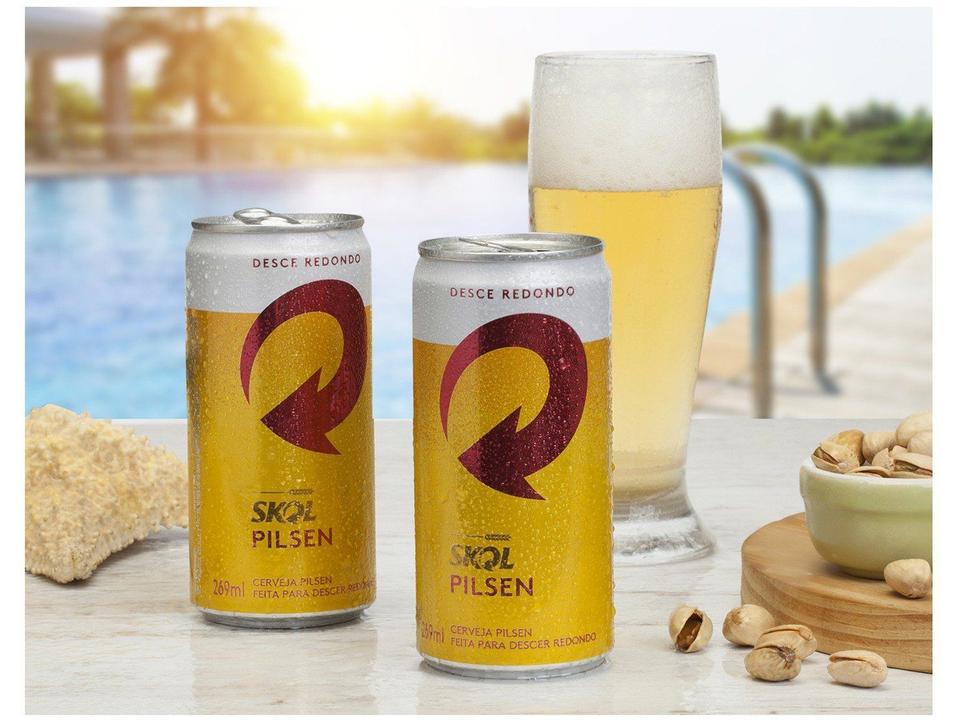 Cerveja Pack Skol Pilsen 269ml - 15 Unidades - 2