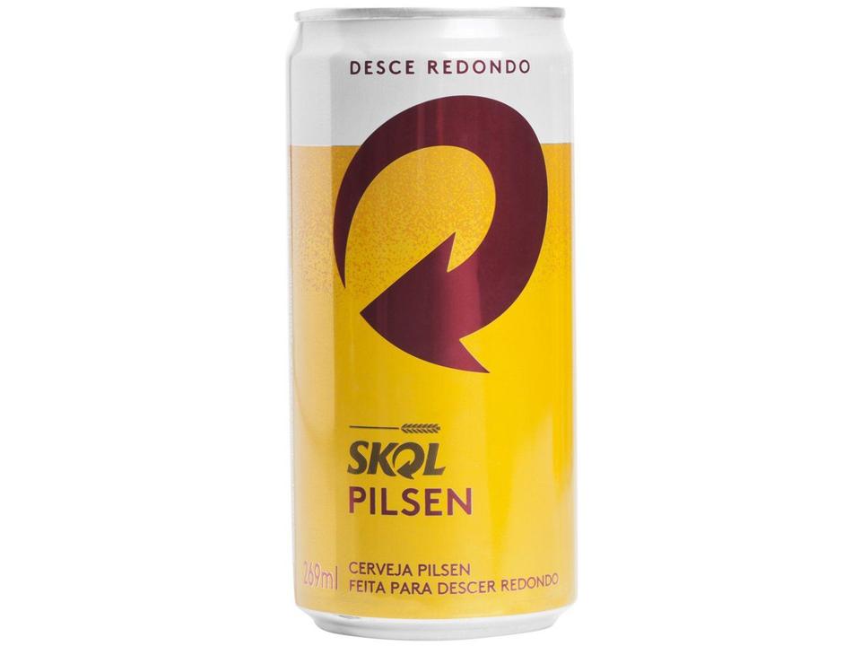 Cerveja Pack Skol Pilsen 269ml - 15 Unidades - 5