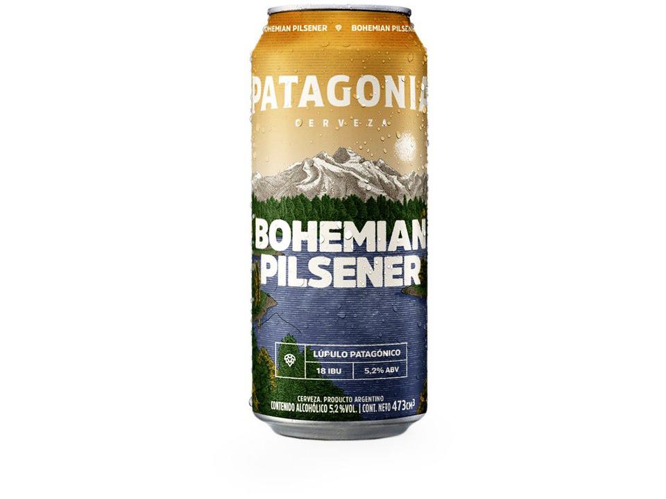 Cerveja Patagônia Bohemian Pilsener 6 Unidades - Lata 473ml - 1