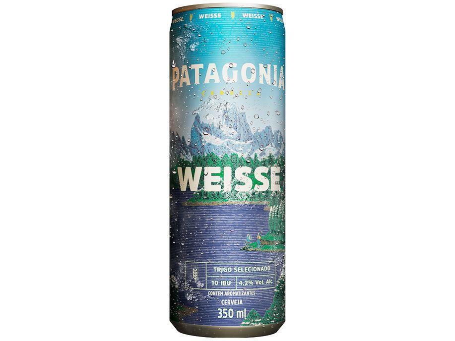 Cerveja Patagônia Weisse 8 Unidades Lata - 350ml - 1