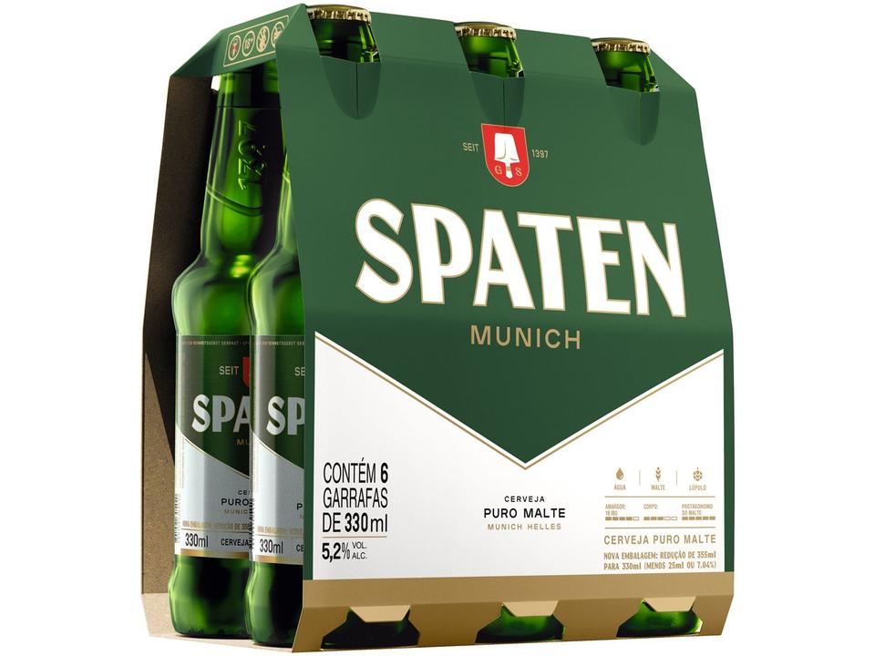 Cerveja Spaten Munich 6 Garrafas 330ml - 2