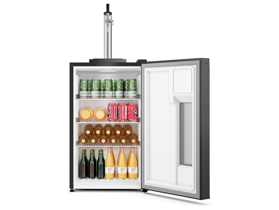 Cervejeira com Chopeira Electrolux Home Bar EB10C Vertical Preta 100L Frost Free - 4