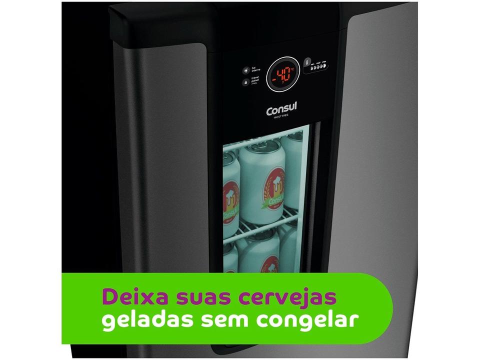 Cervejeira Consul Titanium 82L Display Na Porta Controle de Temperatura CZD12AT - 12