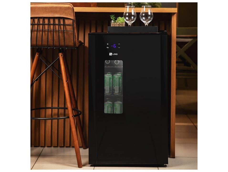 Cervejeira Linq CGT1P Vertical Preta 86L Frost Free - 1