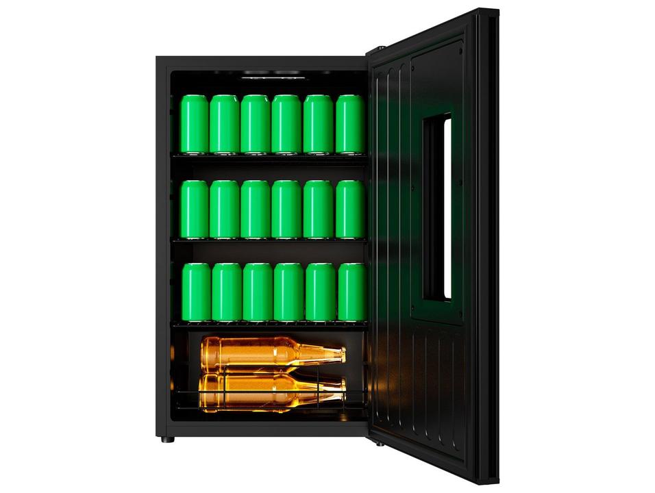 Cervejeira Linq CGT1P Vertical Preta 86L Frost Free - 8