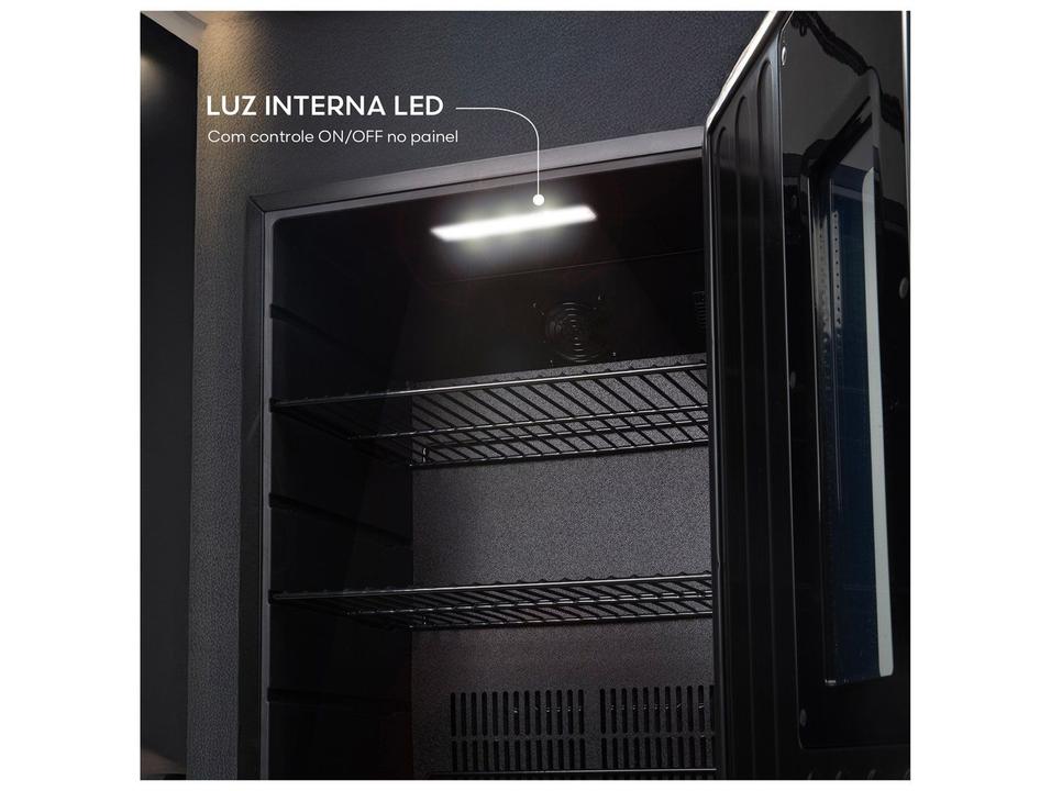 Cervejeira Linq CGT1P Vertical Preta 86L Frost Free - 6