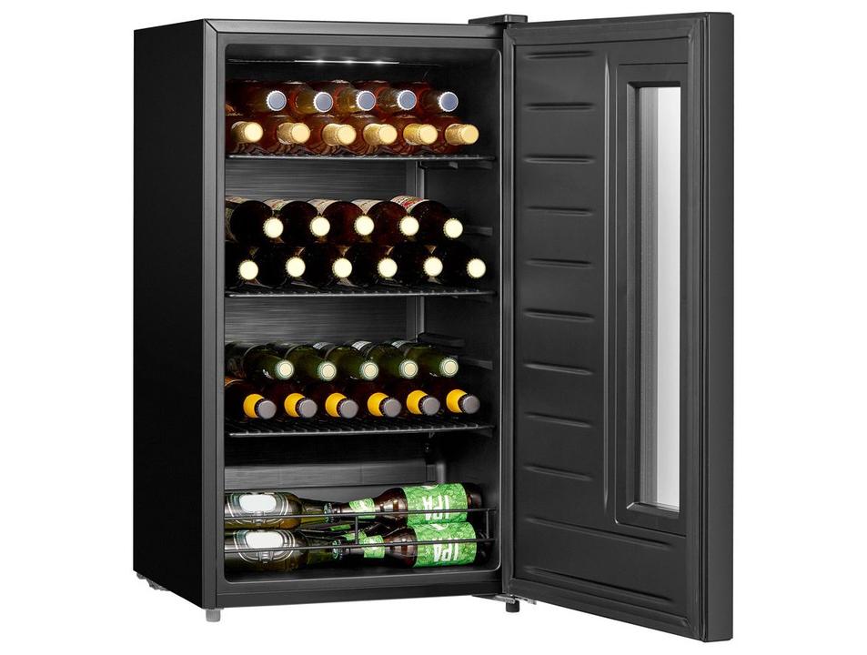 Cervejeira Midea MDRX150FGGDX01 Vertical Preta 82L Frost Free - 8