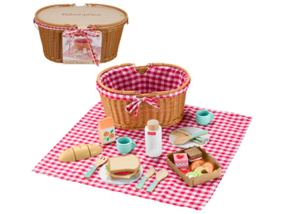 Cesta de Piquenique Fisher-Price HXT81 31 Peças - 2