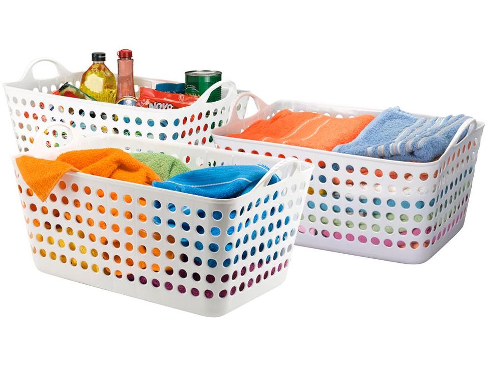 Cesto Organizador Retangular 22L Arthi 9231 - 4