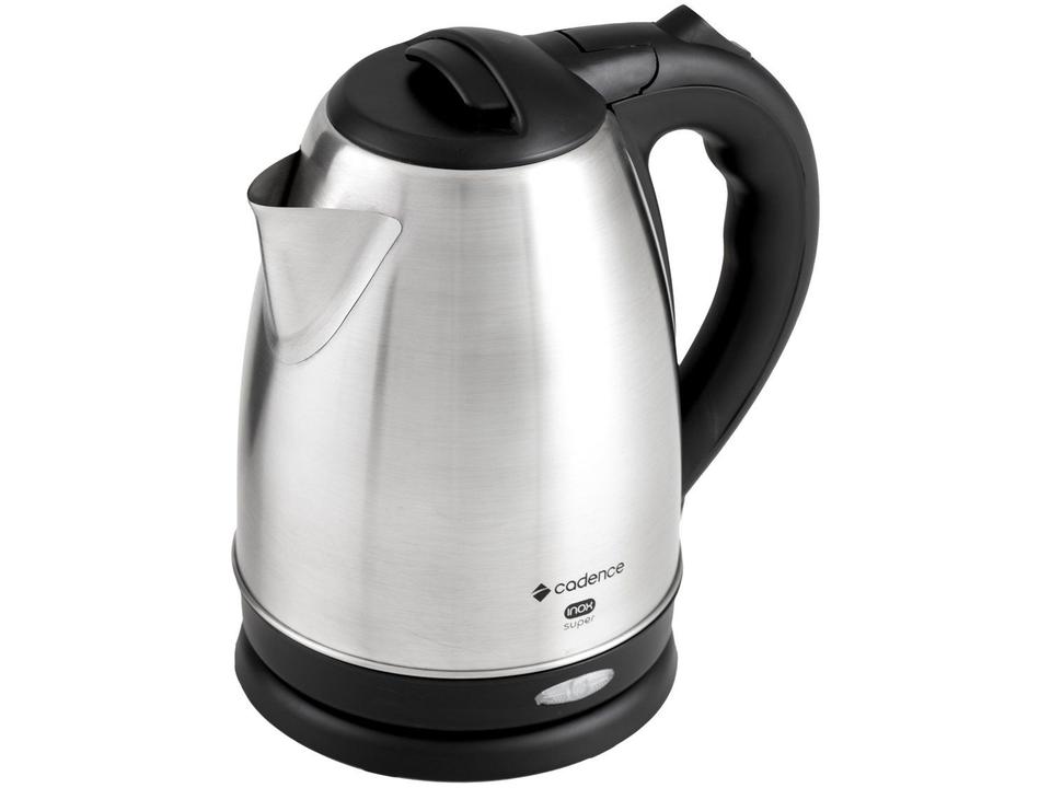 Chaleira Elétrica Cadence CEL821 Inox e Preto 1,8L - 2