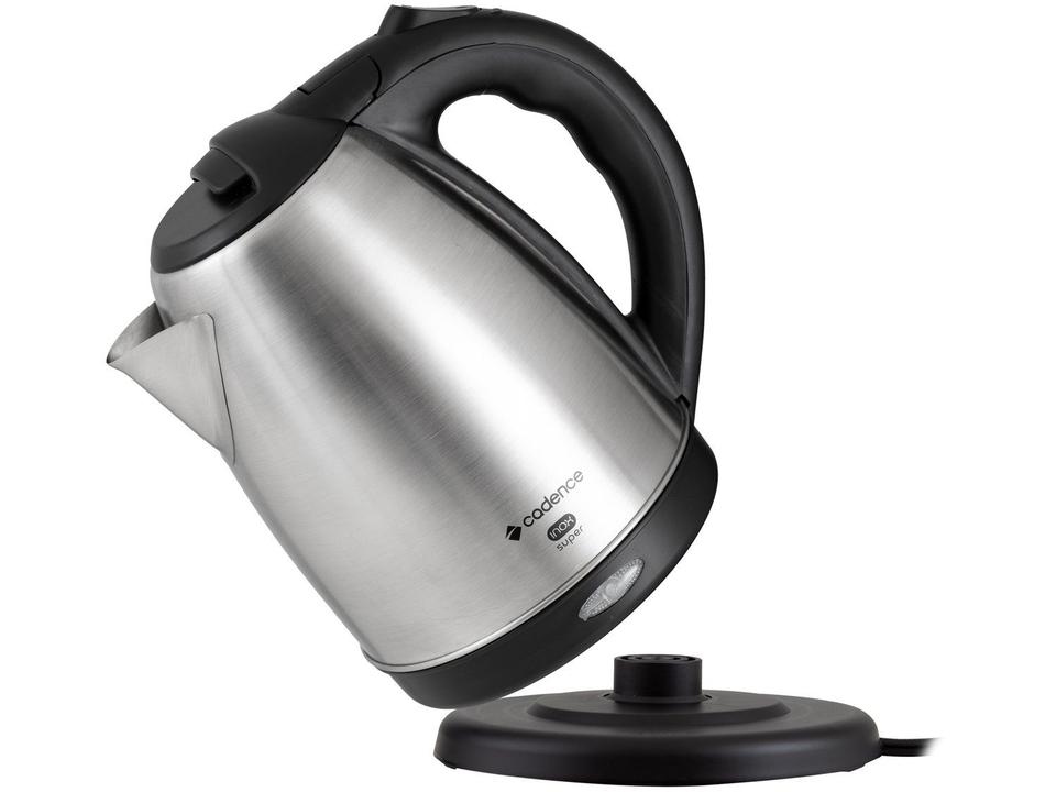 Chaleira Elétrica Cadence CEL821 Inox e Preto 1,8L - 3