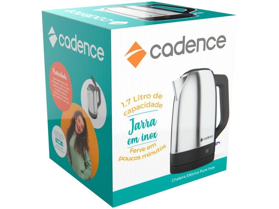 Chaleira Elétrica Cadence Pure Inox 1,7L - 5