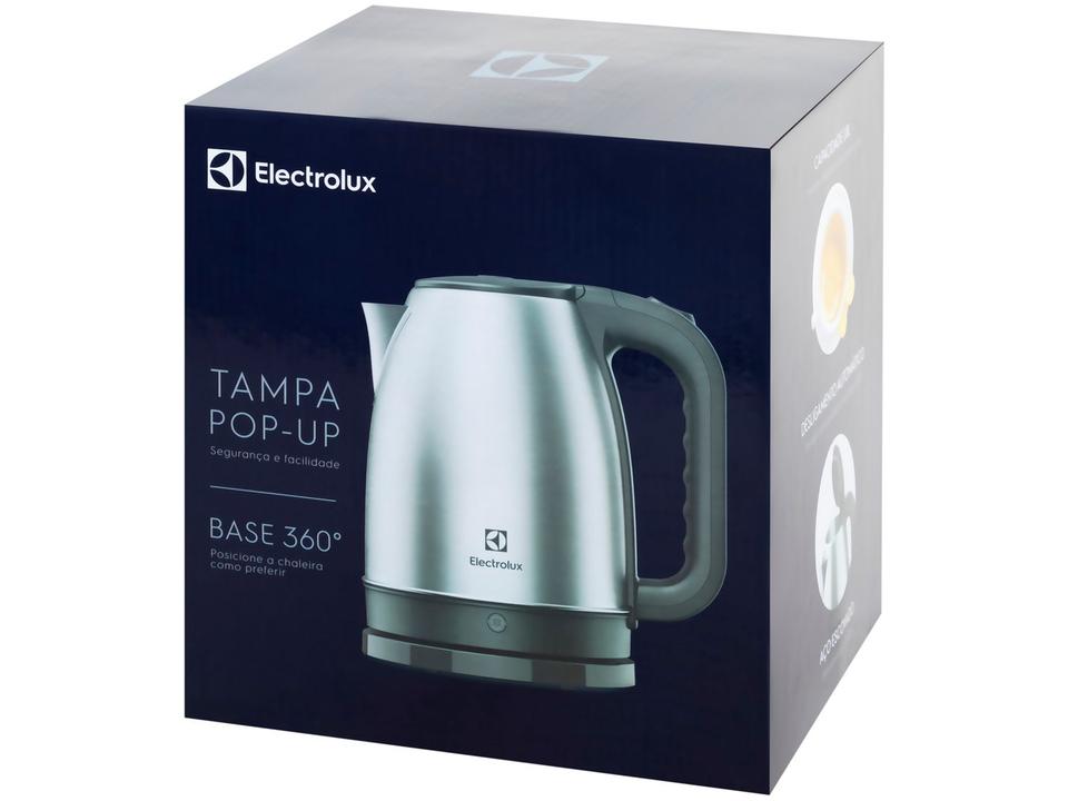 Chaleira Elétrica Electrolux Efficient EEK10 Aço Inox Escovado 1,8L - 10