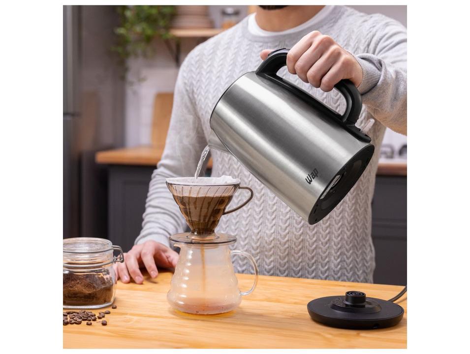 Chaleira Elétrica Wap Prosdócimo WCE1 Preto e Cinza 1,7L FW009524 - 7