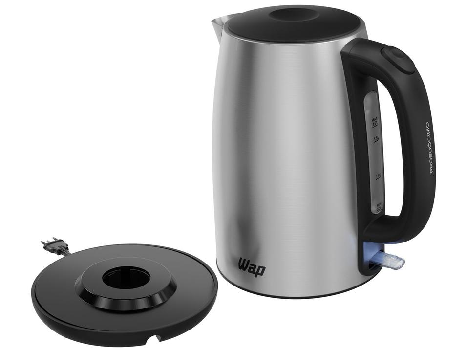 Chaleira Elétrica Wap Prosdócimo WCE1 Preto e Cinza 1,7L FW009524 - 11