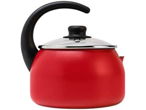 Chaleira Multiflon Vermelha 2,4L Páprika - 1
