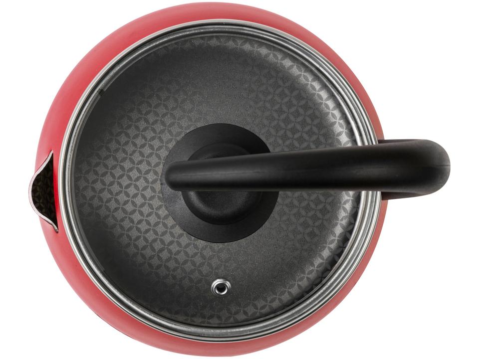 Chaleira Multiflon Vermelha 2,4L Páprika - 2