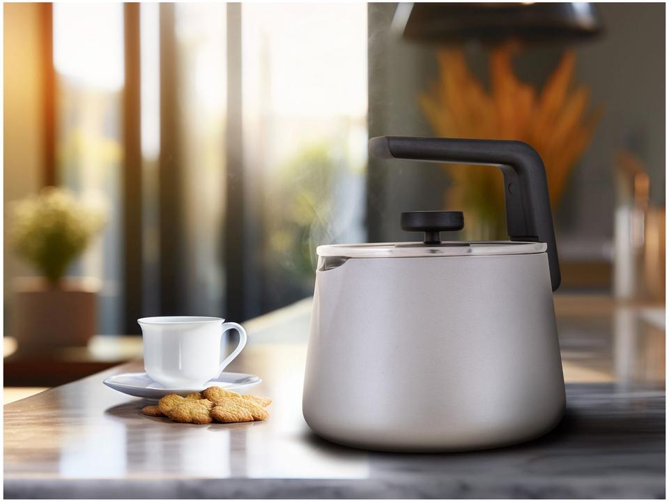 Chaleira Tramontina Cinza 2,3L Paris - 1