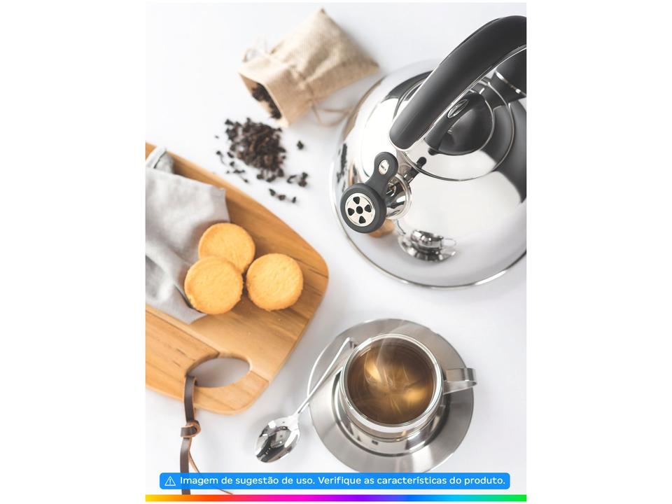 Chaleira Tramontina Inox Fundo Triplo 3,3L 61488213 - 2